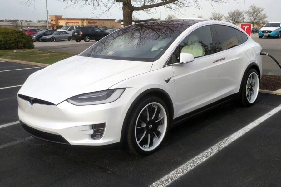 Tesla Model X on Forgiato Wheels (OTTO) '2018